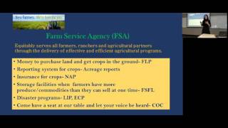 Amanda Robertson Seminar - USDA Beginning Farmer Outreach - March 2, 2017