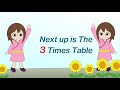 2 times table easy multiplication table（英語 九九 2の段）