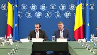 3/12/20 Reuniunea Grupului de Lucru Interinstituțional pentru evaluarea impactului Cosvid-19