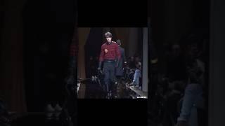 Chico Lachowski walking for #balmain FW 16 Fashion Show #runway #chico #model #fashionshow