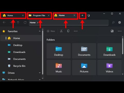 How to Use Tabs in File Explorer in Windows 11