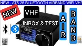 New - ATS25 Pro+ Air , VHF(am) - HF Bluetooth - WiFi 2025