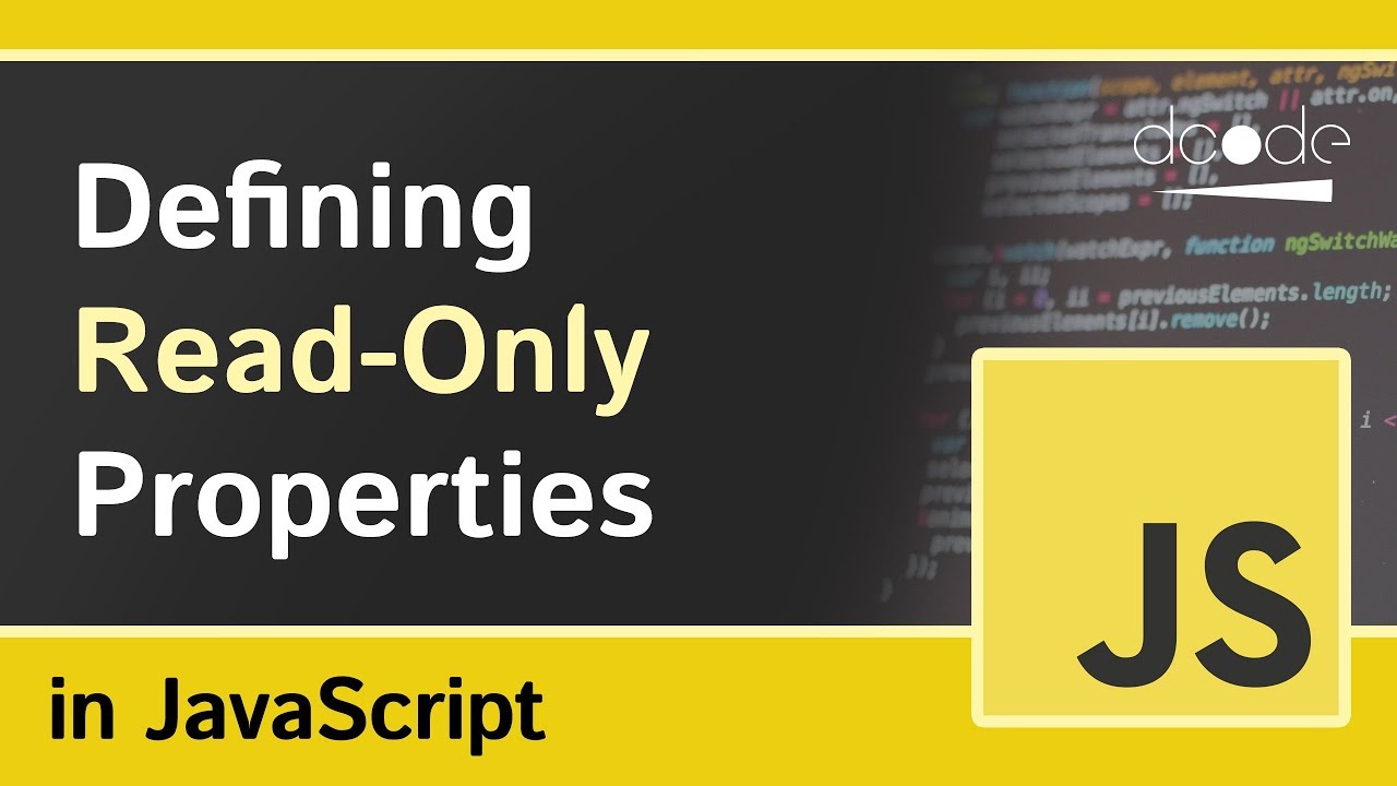 Define property. Онли Проперти. Property Accessors js. Readonly.