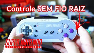 Controle SEM FIO RAIZ para SNES Acclaim Dual Turbo #retrogaming #snes