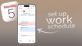 How to Set Up Work Schedule on iPhone Calendar (tutorial)