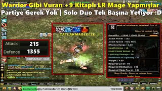 DostWeDusmaN - Warrior Gibi Damage Çıkaran | +9 LR Kitaplı Mage İle PK Atıyor! | Knight Online