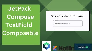 TextField Composable in Jetpack Compose | Kotlin | Android Studio Tutorial - Quick + Easy