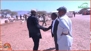 Wasiirka Arimaha Gudaha Somaliland Deegaano dhaca Nugaasha Gobolka Sool.