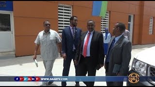 Wasiirka Madaxtooyada Dalka Jabuuuti Oo  Qaabilay Wafti Ka Socda Somaliland