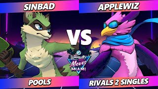 LMM Miami 2024 - Sinbad (Maypul) Vs. AppleWiz (Wrastor) Rivals of Aether 2 - RoA2