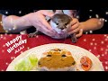 Otter Gets Excited About Her Special Birthday Cake!