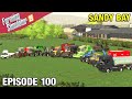 GOODBYE SANDY BAY Farming Simulator 19 Timelapse - Sandy Bay Seasons FS19 Ep 100