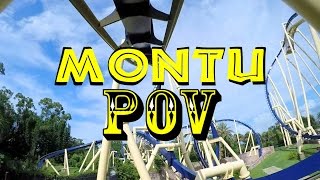 Montu Front Row POV Busch Gardens Tampa HD!!!