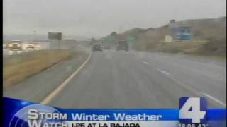 Winter storm brings snow, rain