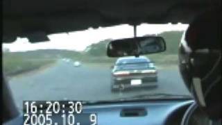 アスクレーシングスクール2005年第三戦①白老カーランドIntegra Type R