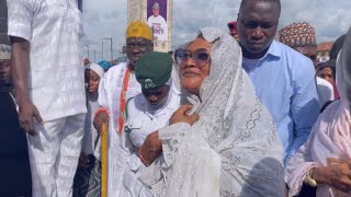 OONI OF IFE’S QUEEN MARIAM WITH ISLAMIC MUSICIANS AT IFE CENTRAL MOSQUE