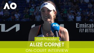 Alize Cornet On-Court Interview (4R) | Australian Open 2022