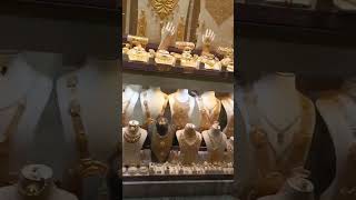 At Dubai gold market #gold #goldjewellery #shortvideo