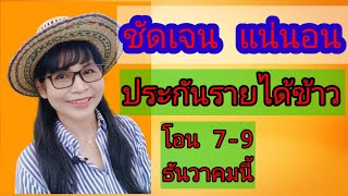 ชัดเจนแน่นอน ธ.ก.ส.พร้อมโอนเงินให้ชาวนา งวดที่ 1-8 ประกันรายได้เกษตรกรผู้ปลูกข้าวปี 2564/65 รอบที่ 1