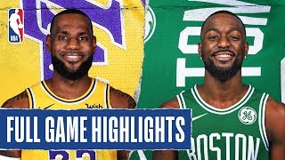 LAKERS at CELTICS | FULL GAME HIGHLIGHTS | January 20, 2020