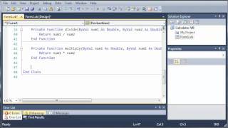 Visual Basic Tutorial - 55 - Calculator Part 2