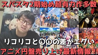 【アニメ円盤最新売上】スパスタ2期やエンキス、サマレン、異世界おじさん等注目作品の売上続々と！！全11作品の売上を一挙紹介【2022年夏アニメ】【2022年春アニメ】【アニメ映画】