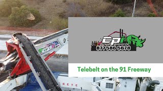 Telebelt Scale Pour | Concrete Placement Inc.