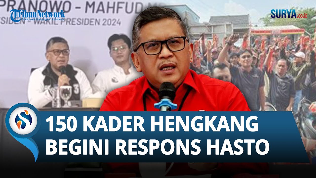 RESPONS Sekjen PDIP Seusai Ratusan Kader PDIP Berbondong-bondong Mundur ...