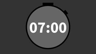 7 Minutes Countup Timer โ Animated