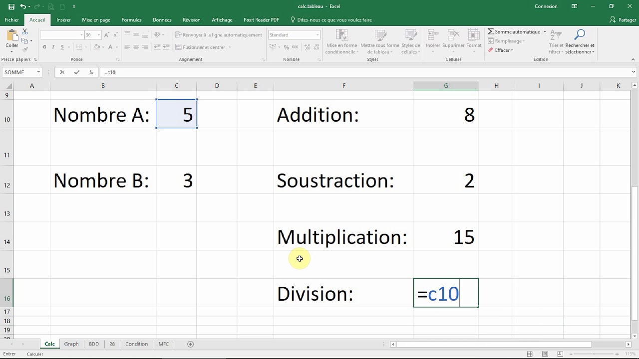 Comment Réaliser Des CALCULS Avec EXCEL ? - Opérations Et Formules ...