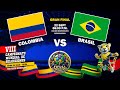 COLOMBIA VS BRASIL (partido completo) FINAL MUNDIAL BUCARAMANGA 2024