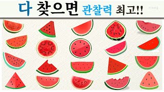 [같은 그림찾기] 같은그림찾기게임/인지력/관찰력/치매예방