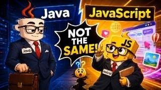 Java vs JavaScript Explained in 72 Seconds #java #javascript