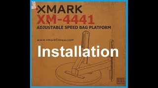 Part 2 of 4, Xmark speed bag platform Installation