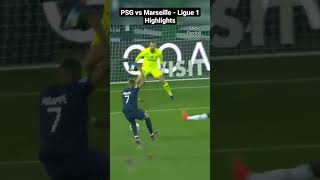 PSG vs Marseille 1-0 Highlights | Ligue 1 - NEYMAR'S GOAL 🔥⚽️