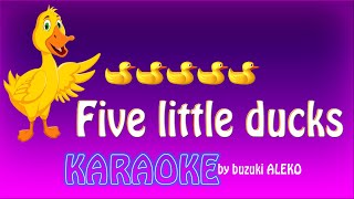 Five Little Ducks  ♦  KARAOKE for Kids
