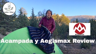 Aegismax M2 L Saco Plumas Review VIVAC Down Sleeping Bag  (subtitles)