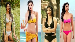 Bollywood movie actress bikini screen/Pooja hegde vs Alia Bhatt bikini camping video in 2020