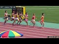 鳥取県高校総体2018 男子 1 500m 予選1組