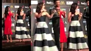 Alia Bhatt Dance On Dj Bravo Champion Song With Katrina Kaif, Salman Khan At IIFA 2017