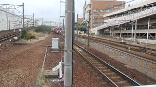 名鉄神宮前駅普通犬山行き到着