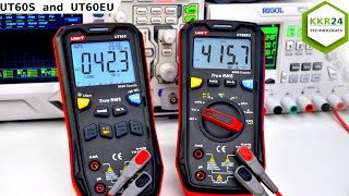 REVIEW & COMPARISON OF UNI-T UT60S vs UNI-T UT60EU best multimeter