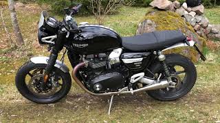 Triumph Speed Twin Exhaust Sound Weslake