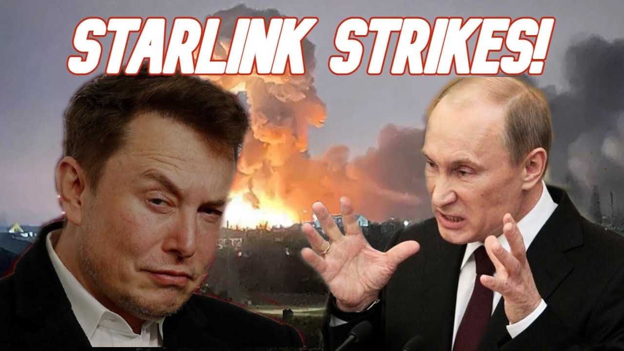 Elon Musk POWERFUL Ukraine Starlink Strikes Russia! - YouTube