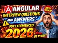 Angular Interview Questions and Answers For Experienced 2026 | Angular Interview Questions