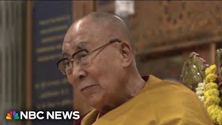 Dalai Lama clashes with Chinese government over future successor