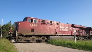 Branchline Action! CP eastbound grain on the Glenboro Sub.