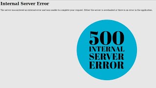 Odoo Internal Server Error