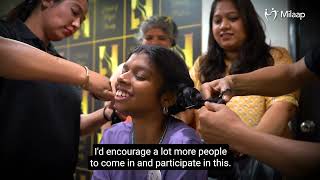 Cancer Hair Donation Drive by Milaap \u0026 Indian Cancer Society Bangalore