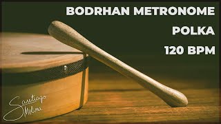 Bodhran Metronome | POLKA | 120 BPM